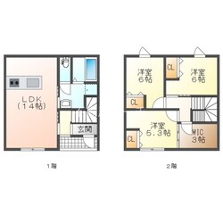 Himawari A棟の物件間取画像